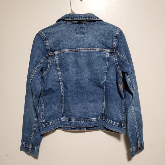 American Eagle AE Strigid Classic Denim Jacket | Dark Wash | NWT - Picture 5 of 13